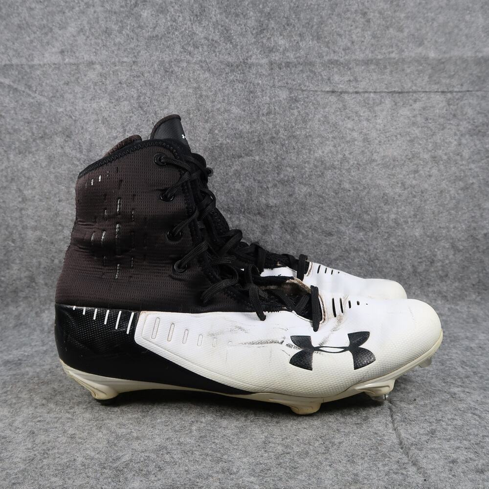 Under Armour Shoes Mens 11.5 Cleats Football High Top Lace Up Sport Athletic